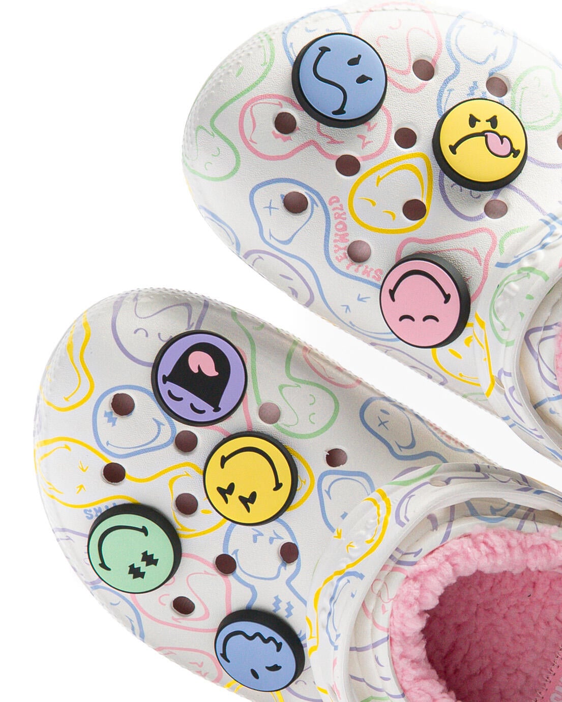 Crocs x SmileyWorld Classic Lined Clog | 211696-90H | AFEW STORE